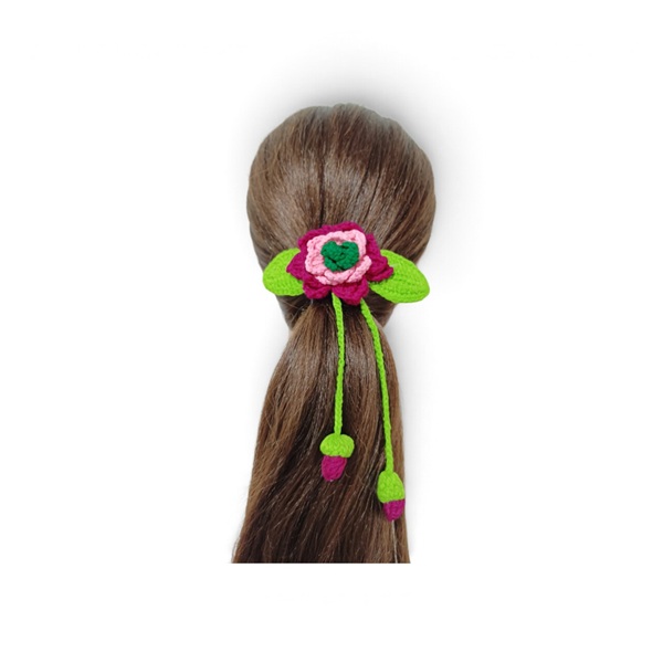 Crochet Hair Clips